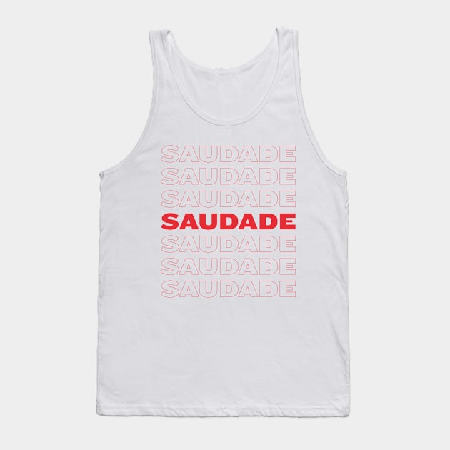 Saudade Tank Top by Bryan Trindade